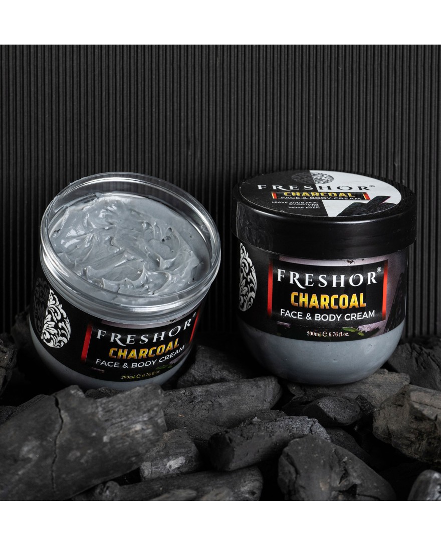 Charcoal Face & Body Cream