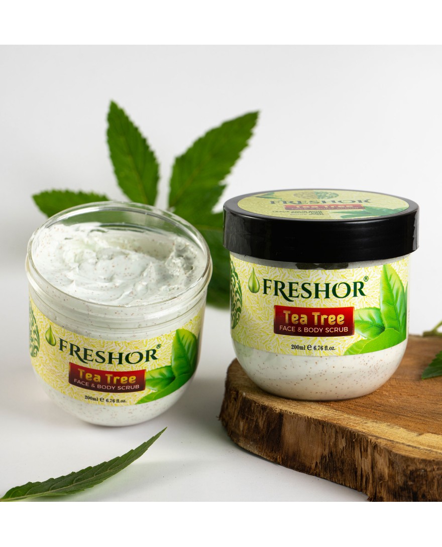 Tea Tree Face & Body Scrub