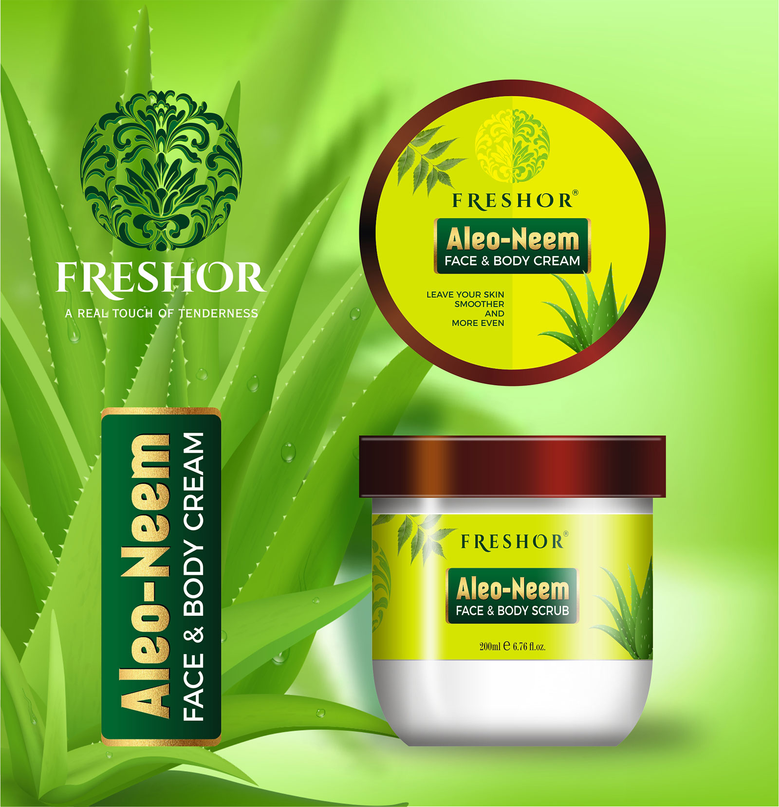 Aleo-Neem Face & Body Cream