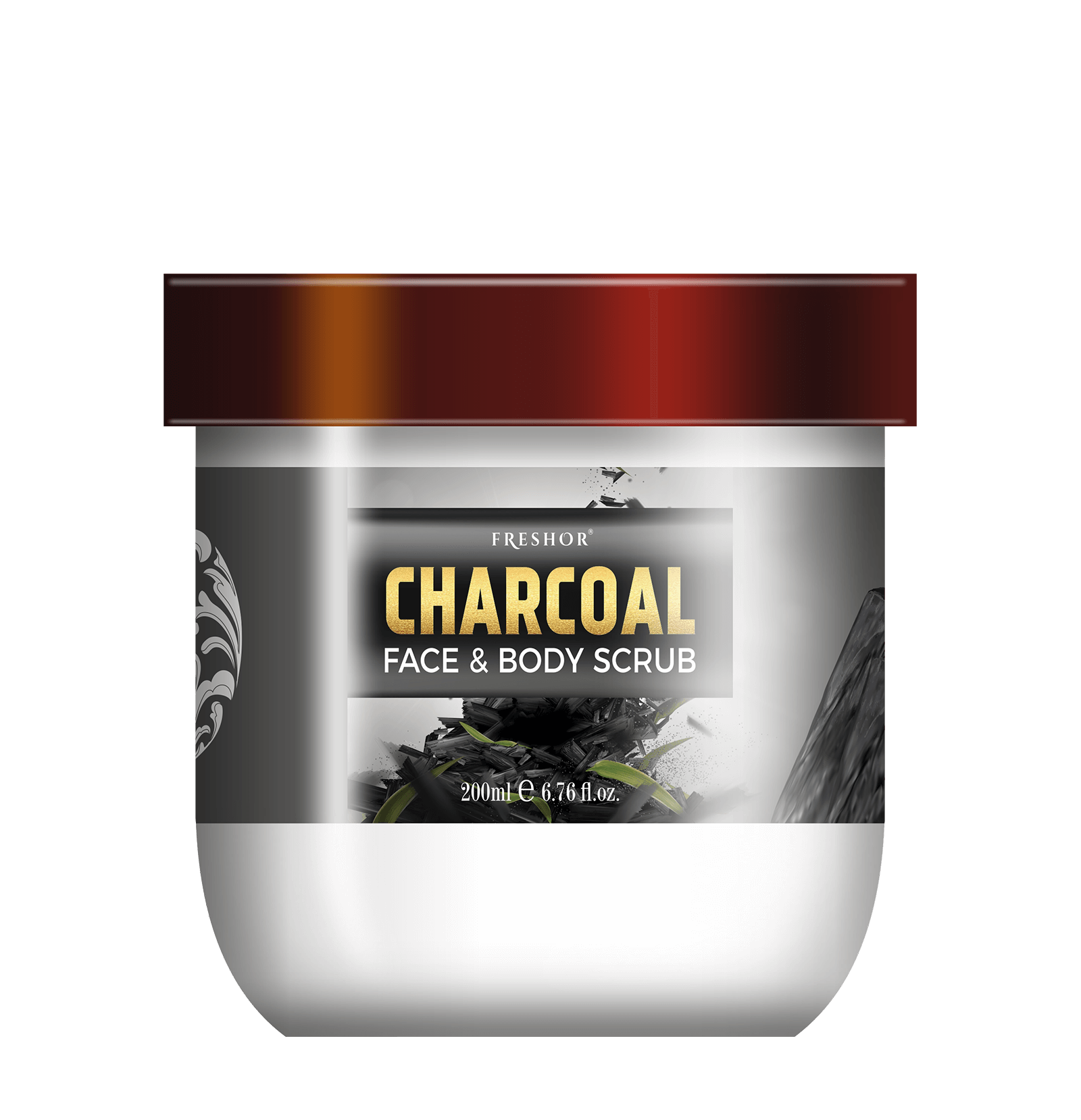 Charcoal  Face & Body Scrub