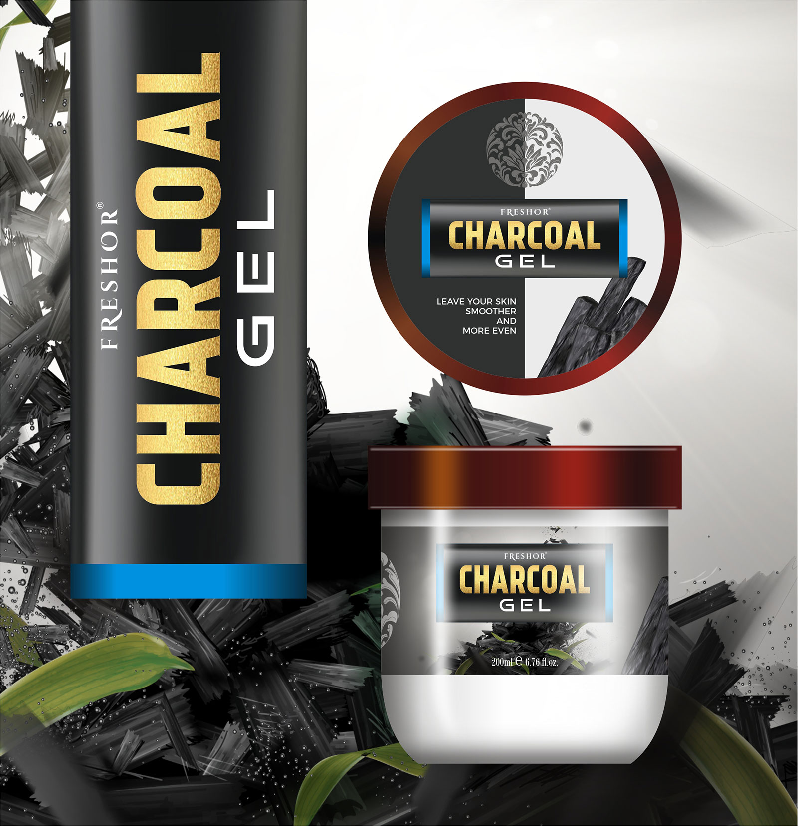 Charcoal Gel