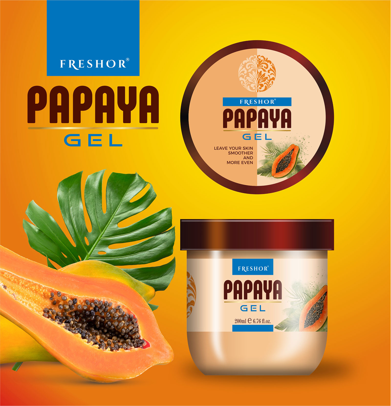 Papaya Gel