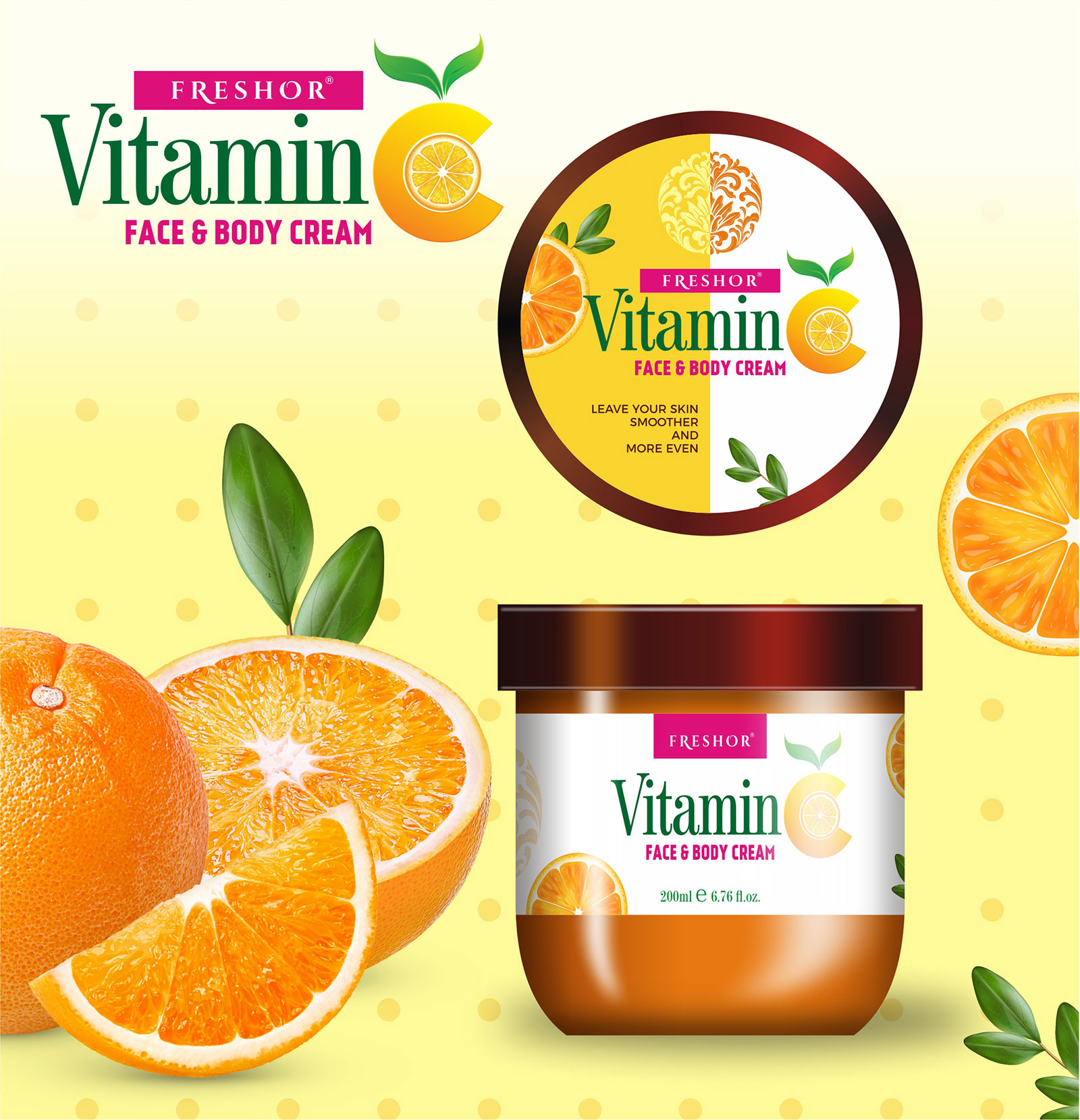 Vitamin-C Face & Body Cream